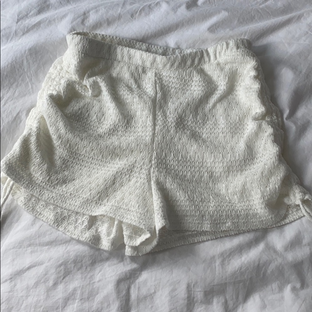 White shorts